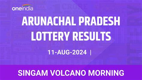 Singam Volcano Results .